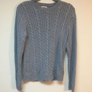 Levi's cotton ribbed sweater, high quality grey